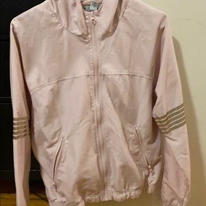 Pink windbreaker